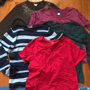 💫2/$15 Laura Scott and Simply Styled shirt bundle